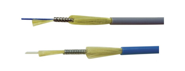 Armored fiber optic cable