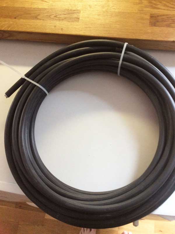 6mm armoured cable 25m reel