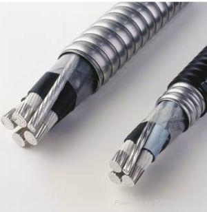 Aluminium armoured cable