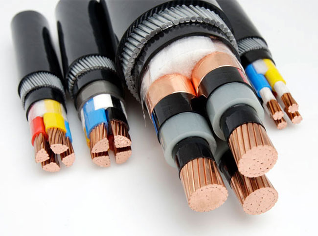 Steel wire armoured cable